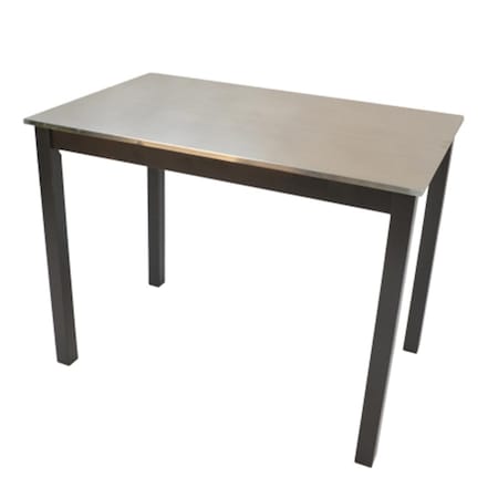 Black Carter Steel Top Bar Table